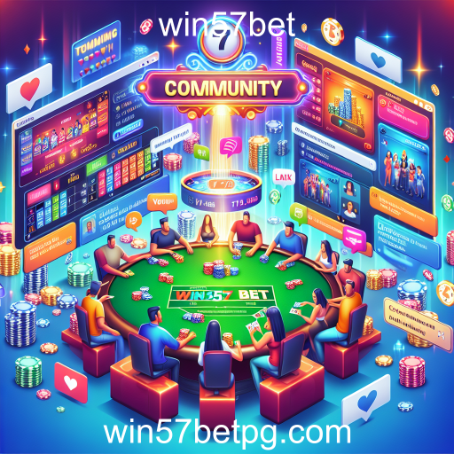 A Categoria 'Comunidade' da Win57bet: Jogando e Interagindo Juntos